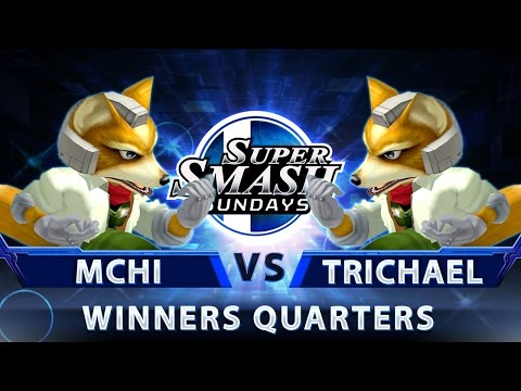 SoCal Arcadian - Mchi (Fox) vs. Trichael Man (Fox) - SSBM Top 32 Winners Quarters - Smash Melee
