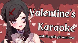 【Valentine's Karaoke】Goth girl sings Linkin Park, Eminem and emo songs