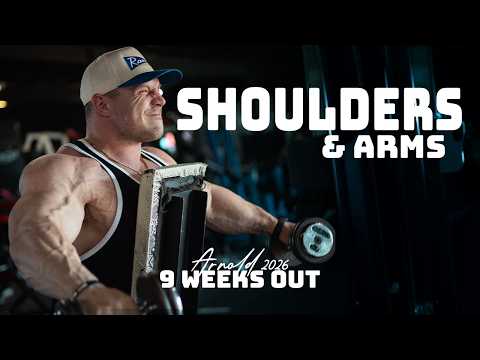 Build Boulder Shoulders | Arnold 2026: 9 Weeks Out | Martin "The Martian" Fitzwater