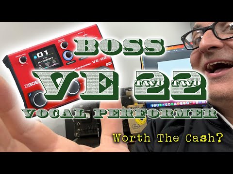 Boss VE-22 Vocal Performer Effects Pedal w/ FREE Same Day Shipping image 9