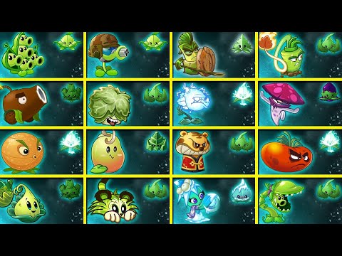 TOURNAMENT 16 Plants & Mint Batltez - Who Will Win? - PvZ 2 Plant vs Plant