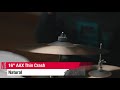 16" THIN CRASH AAX
