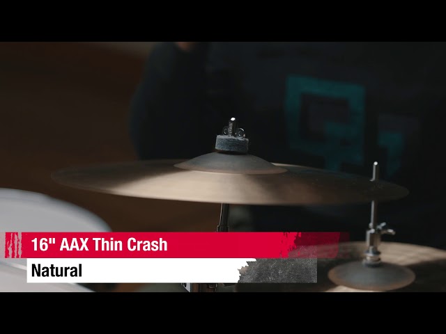 Video teaser per 16" THIN CRASH AAX