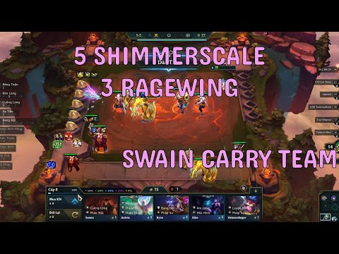 SWAIN CARRY WITH GIANT SLAYER AND BLOODTHIRSTER | 5 SHIMMERSCALE +3 RAGEWING