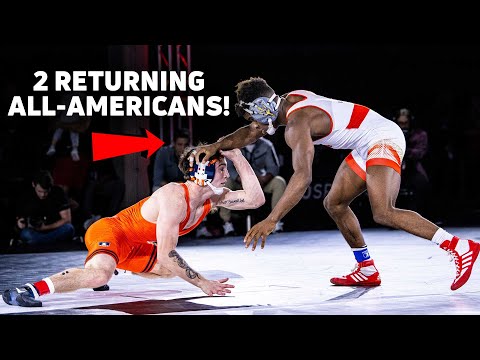 Who Won This Battle Of Returning 133lb All-Americans? Lucas Byrd vs Michael McGee