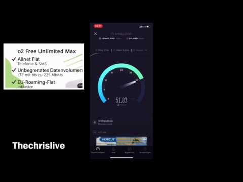 o2 Free Unlimited MAX - Erster Eindruck 1. SpeedTest