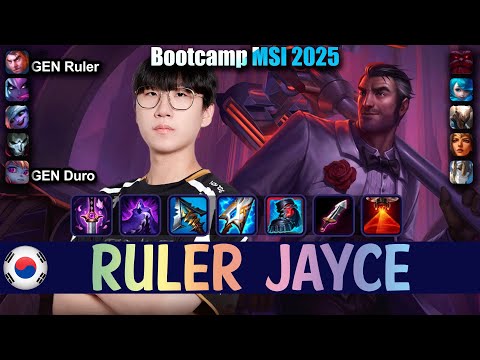 GEN Ruler JAYCE vs ORNN Top - Patch 25.13 NA Ranked | Bootcamp MSI 2025 | lolrec