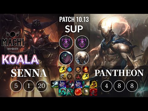 MCX Koala Senna vs Pantheon Sup - KR Patch 10.13