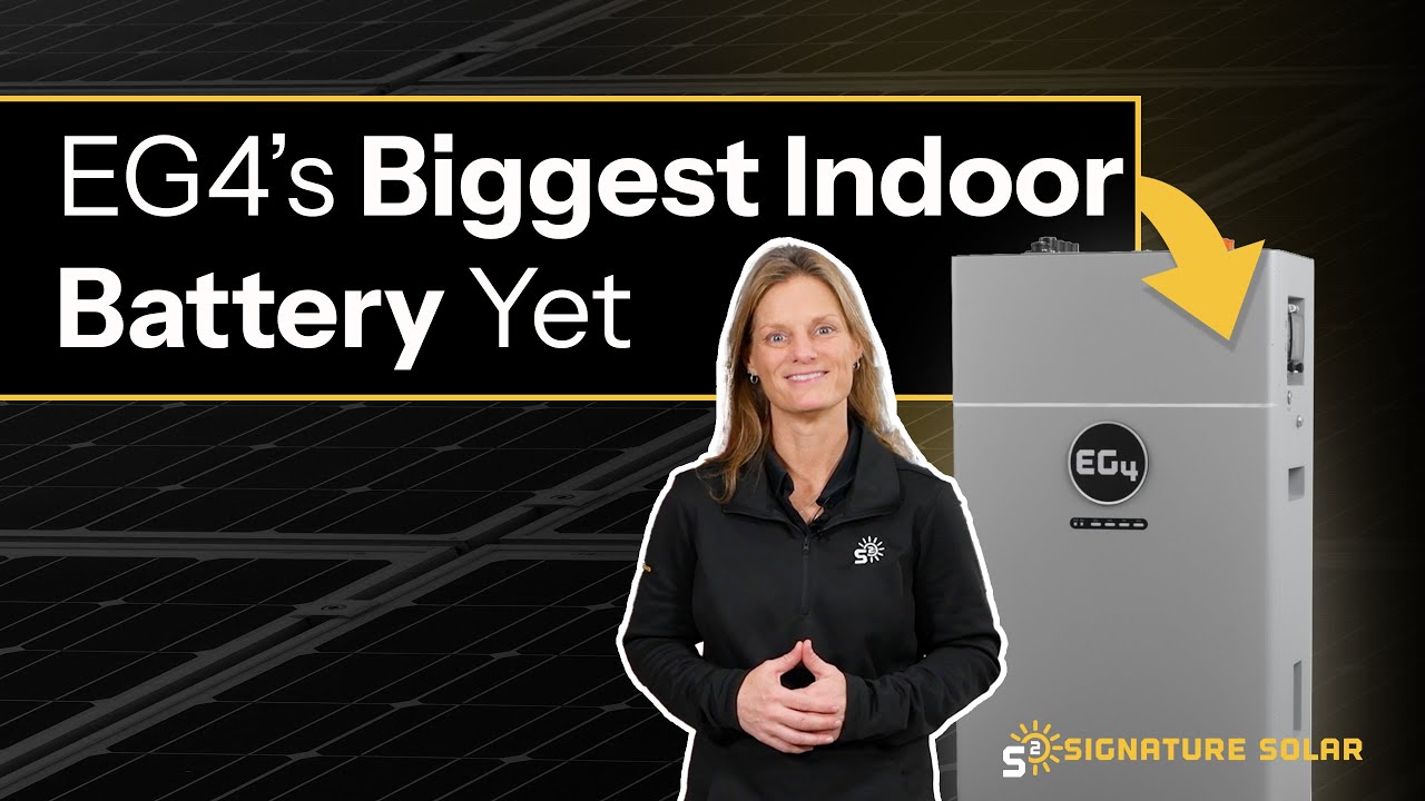 The EG4 WallMount 314Ah Indoor Battery | Overview & Features