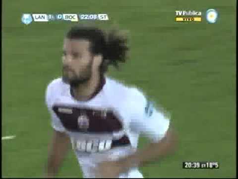 Boca 0 - Lanus 1 Caruzzo la saca en la linea / Fecha 8 Torneo Inicial