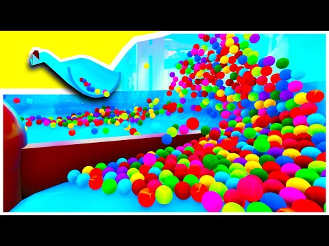 5,000 Marbles VS GIANT Mixer - Marble World