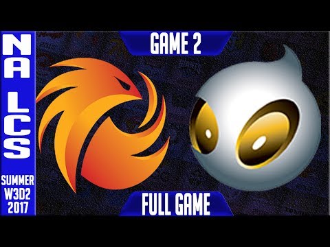 Phoenix1 vs Dignitas Highlights Game 2 | NA LCS Week 3 summer 2017 | P1 vs DIG G2