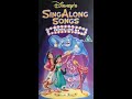 Opening To Disney S Sing Along Songs Friend Like Me UK VHS 1994