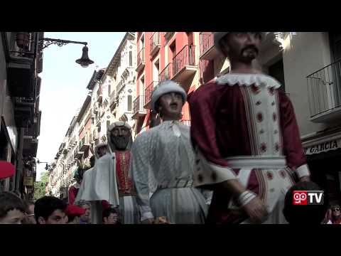 San Fermin 2013 - Gigantes y Cabezudos. Pamplona Navarra
