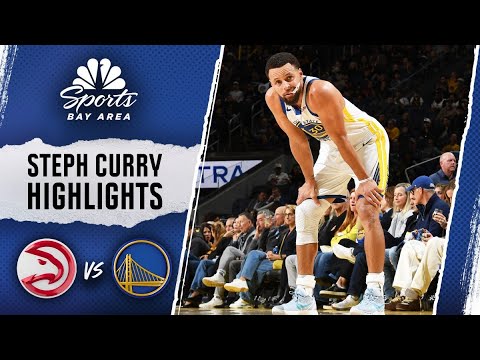 Steph Curry highlights: Watch Warriors star score 31 points in loss to Hawks | NBC Sports Bay Area