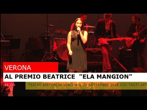 Al Premio Beatrice " Ela Mangion"