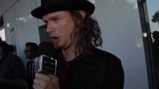 Claude Hay on the MusicOz Red Carpet 2013 (AIMAs)