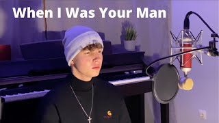 When I Was Your Man - Bruno Mars (Cover by Paul Eckert)
