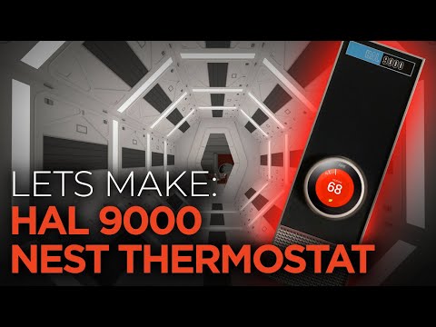 Turning my Smart Thermostat into HAL 9000 from 2001: a Space Odyssey