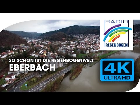 Eberbach von oben | Radio Regenbogen | 4K