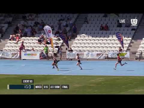 MIXED U14 4X100M FINAL - 2017 SUBWAY STATE RELAY CHAMPIONSHIPS // LAVicTV