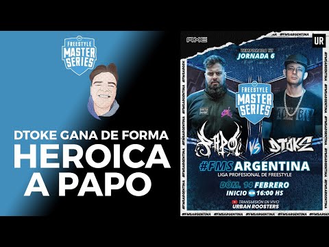 DTOKE SIGUE SIENDO UNA LEYENDA🔥 - VOTACIÓN DTOKE VS PAPO FMS ARGENTINA 2021