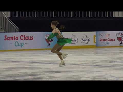 2017 Santa Claus Cup : Janka VARGA(HUN) - FS ADVANCED NOVICE GIRLS, Free skating