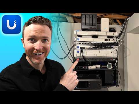 Ubiquiti UniFi Home Network and Rack Setup 2025