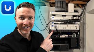 Ubiquiti UniFi Home Network and Rack Setup 2025