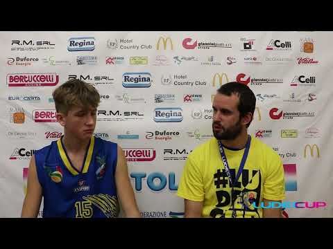 LUDECCUP 2021 - 8/12/2021 - LAZIO-FRIULI V. G. - INTERVISTA A SIMONE TESSARIS (F.V.G.)
