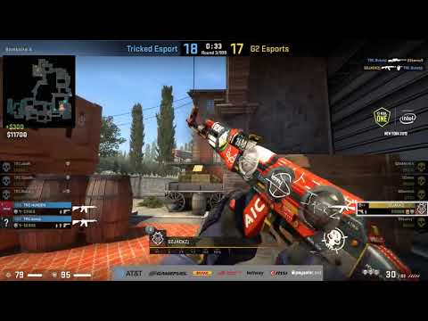 CS:GO - Jackz ace clutch to keep G2's dream of qualifying alive (ESL One New York Qualifier)