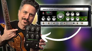 Video thumbnail for The "Space Echo" Sound in a Pedal! The UA Galaxy 74 Tape Echo and Reverb Deep Dive! by Corey Congilio