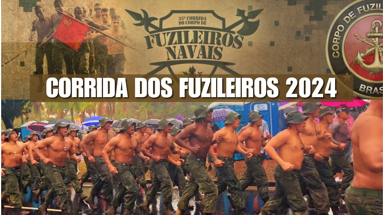 36ª Corrida do Corpo de Fuzileiros Navais da Marinha do Brasil 2024: PELOTÃO VIBRAÇÃO