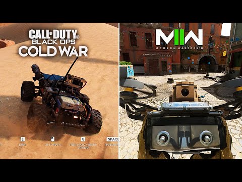 Call of Duty Modern Warfare 2 vs COD Cold War - Killstreak Comparison