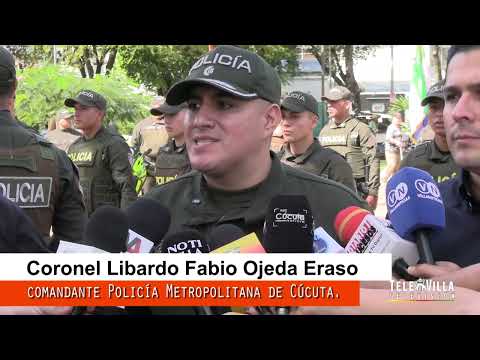 Coronel Libardo Fabio Ojeda Eraso Comandante Policia Metropolitana de Cucuta