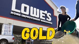 Finding GOLD in Lowes play sand