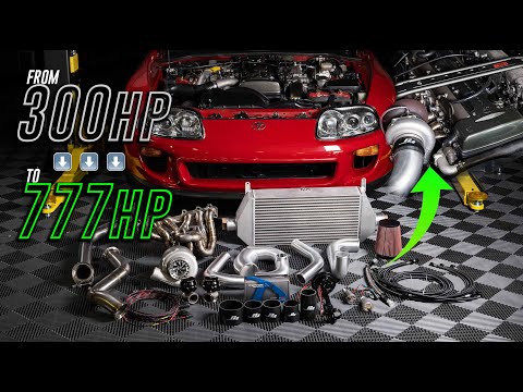 Transforming A Stock MK4 Toyota Supra Into A 777hp Fast Daily Driver - PHR Turbo Kit
