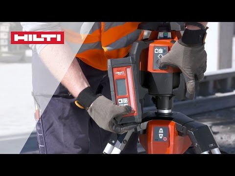 HOW TO transfer heights automatically with the Hilti PR 30-HVS rotating laser level