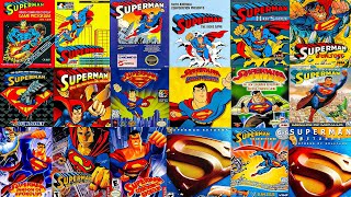 The Evolution of SUPERMAN Games (1978-2024) 40 GAMES