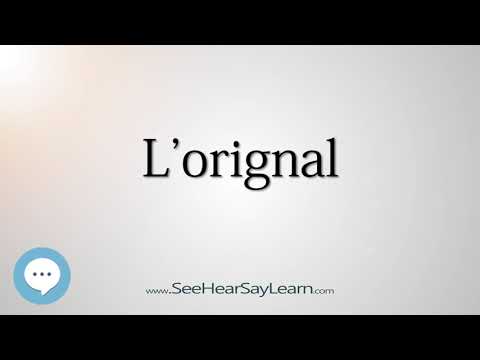 L'orignal (How to Pronounce Cities of the World)💬⭐🌍✅