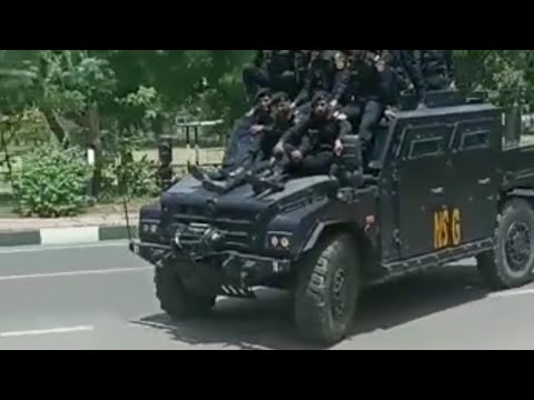 NSG Commandos | 11 Special Rangers Group | Renault Sherpa Armoured Vehicle