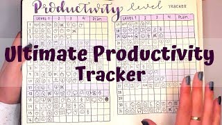 Bullet Journal Productivity Tracker