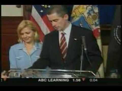 New York Governor Eliot Spitzer Resigns