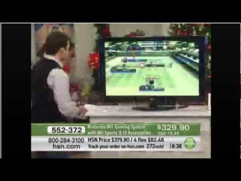 Worst Infomercial Fail - Brakes 46'' Plasma TV (QVC) with WII controller