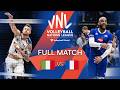 🇮🇹 ITA vs. 🇫🇷 FRA - Full Match | Men’s VNL 2022