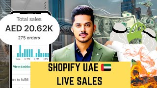 DROPSHIPPING UAE | LIVE SALES PROOF | CASH ON DELIVERY UAE | SHOPIFY DROPSHIPPING