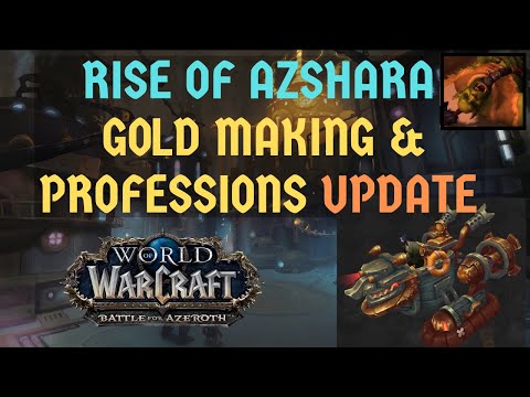[Patch 8.2] BFA Gold Making & Professions SNEAK PEAK | How to Prepare for the Patch