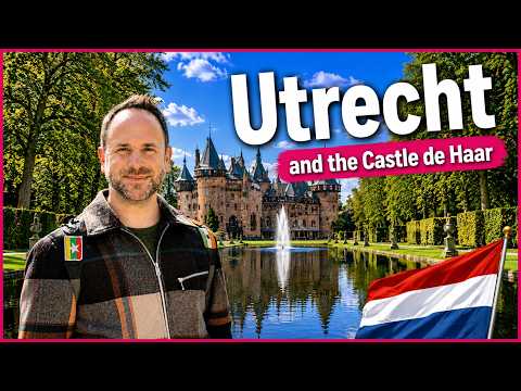 Utrecht Travel Guide and Kasteel de Haar Castle Tour, Netherlands 🇳🇱