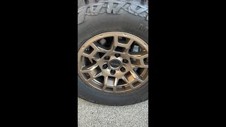 Black Lug Nut Install Toyota 4Runner