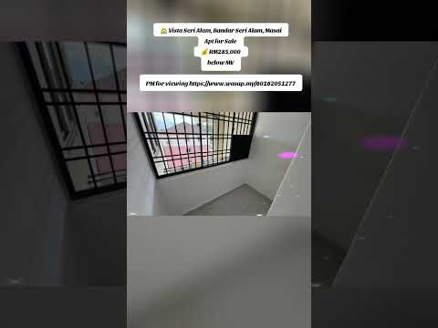 🏡 Vista Seri Alam, Bandar Seri Alam, Masai JB . Apt for Sale 💰 RM285,000  Below MV  PM for Viewing Https://Www.Wasap.My/60162051277 video